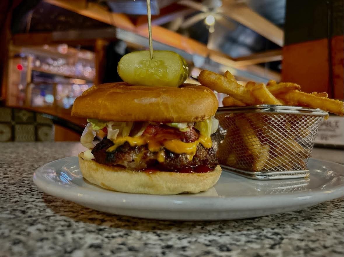 Homemade burger