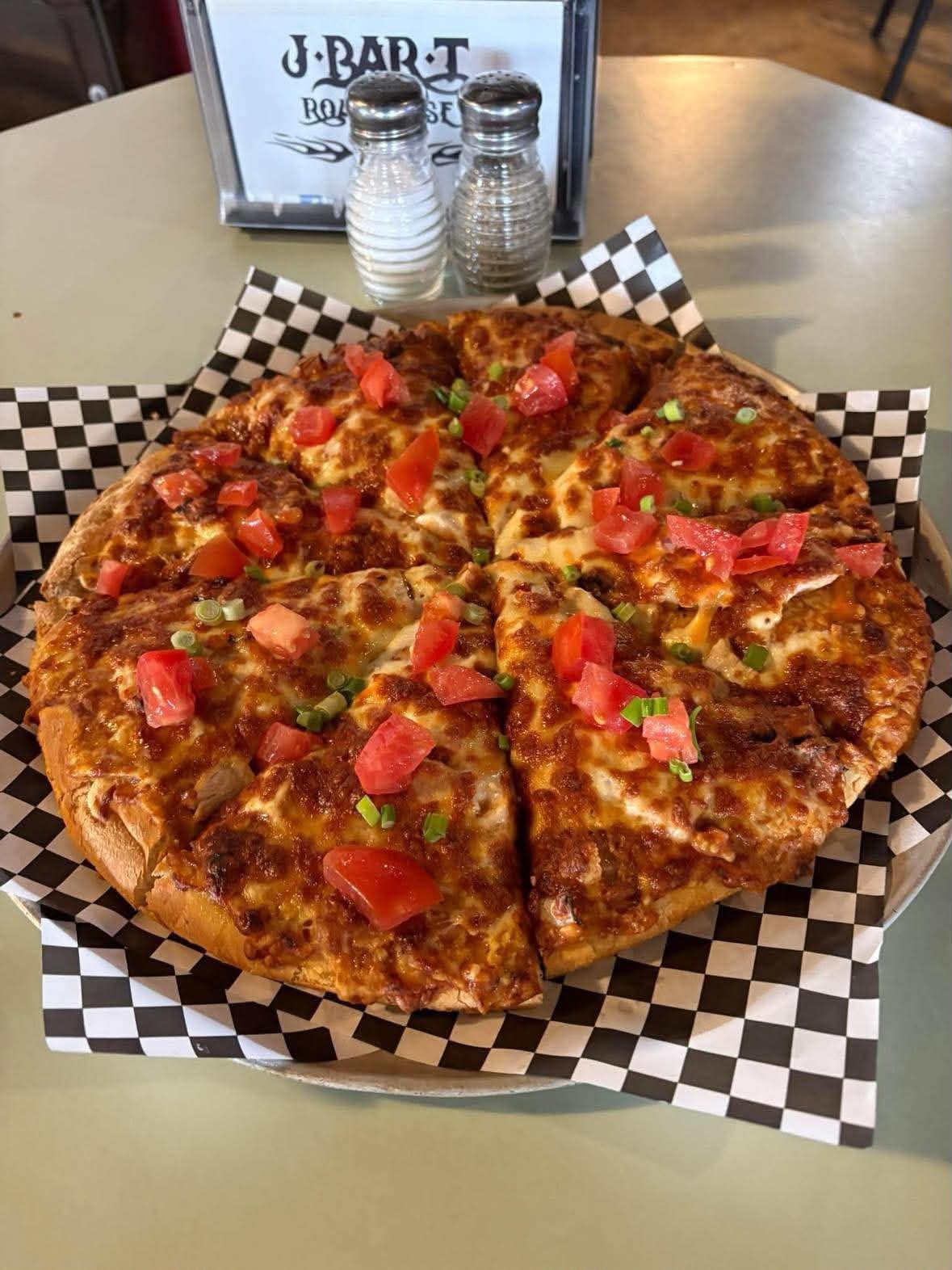 J-Bar-T Roadhouse pizza
